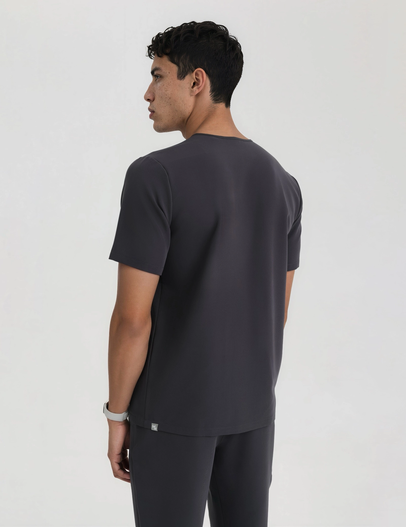 Men's Birbal Scrub Top - SHADOW