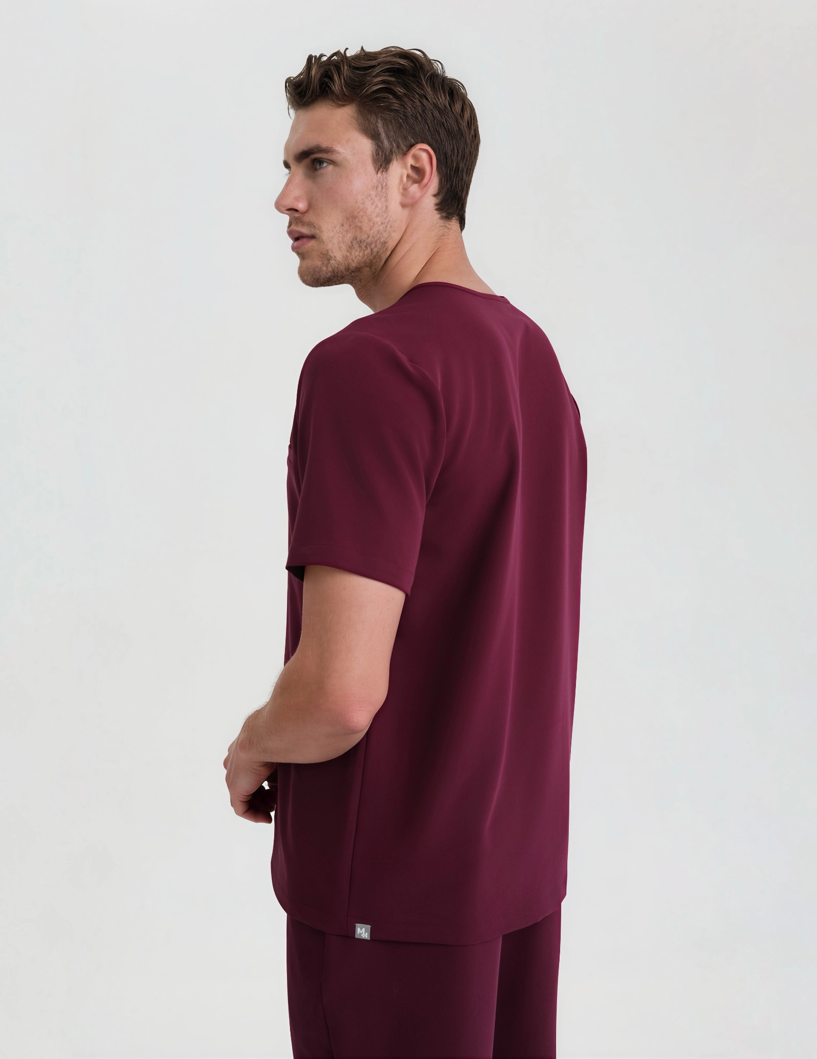 Scrub Top Birbal - BURGUNDY