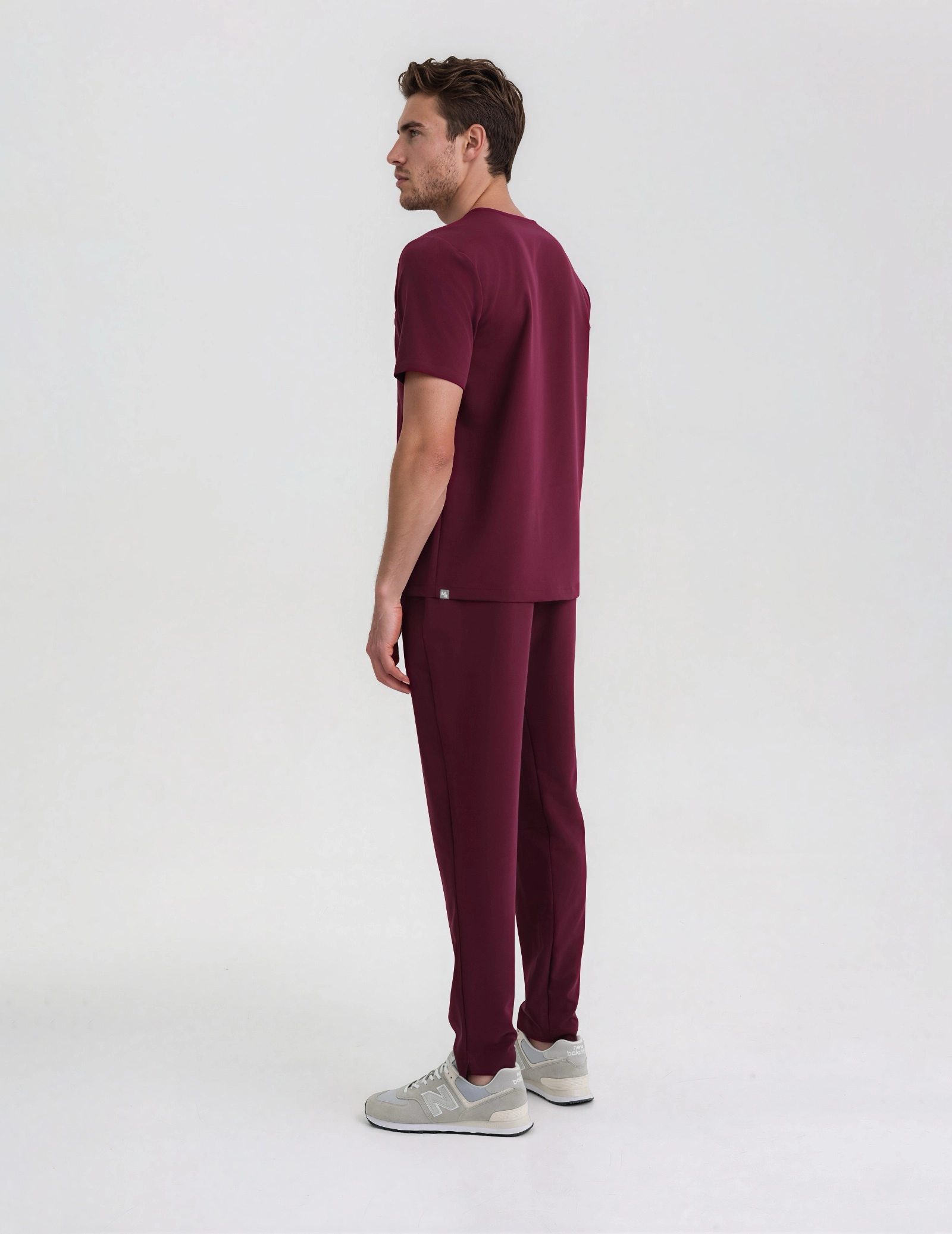 Scrub Top Birbal - BURGUNDY
