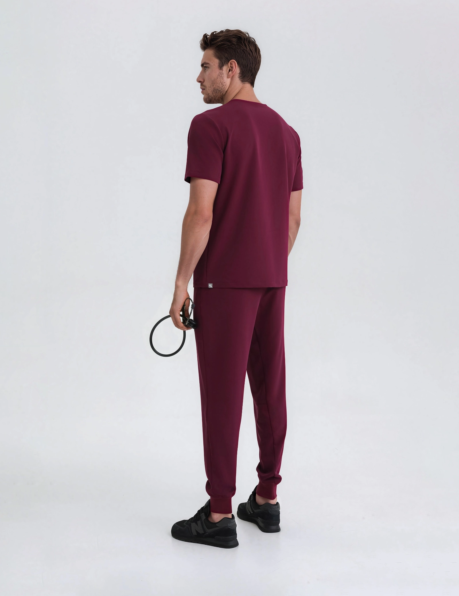 Men's Joggers Pants - BURGUNDY
