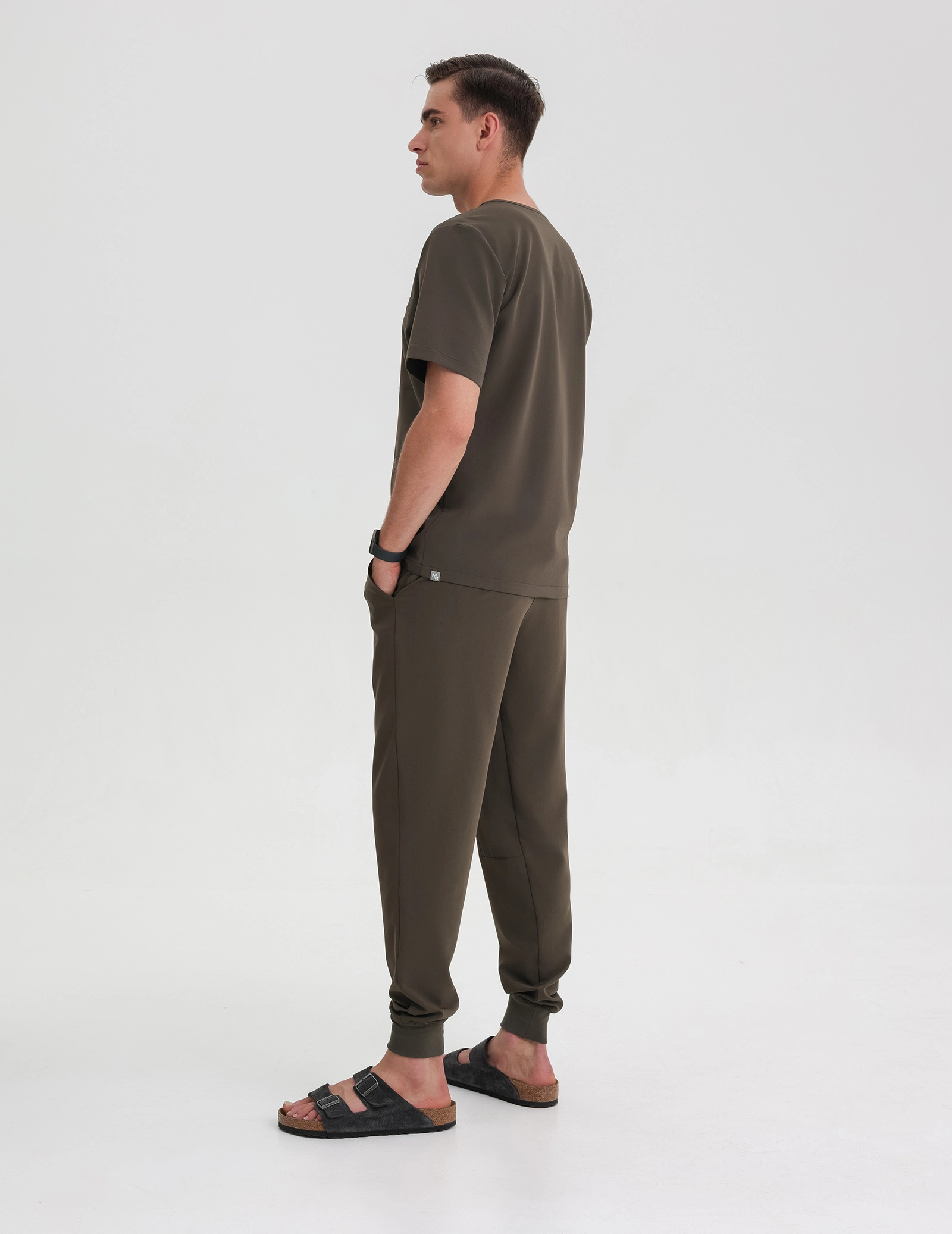 Birbal Medical Sweatshirt - OLIVE NIGHT