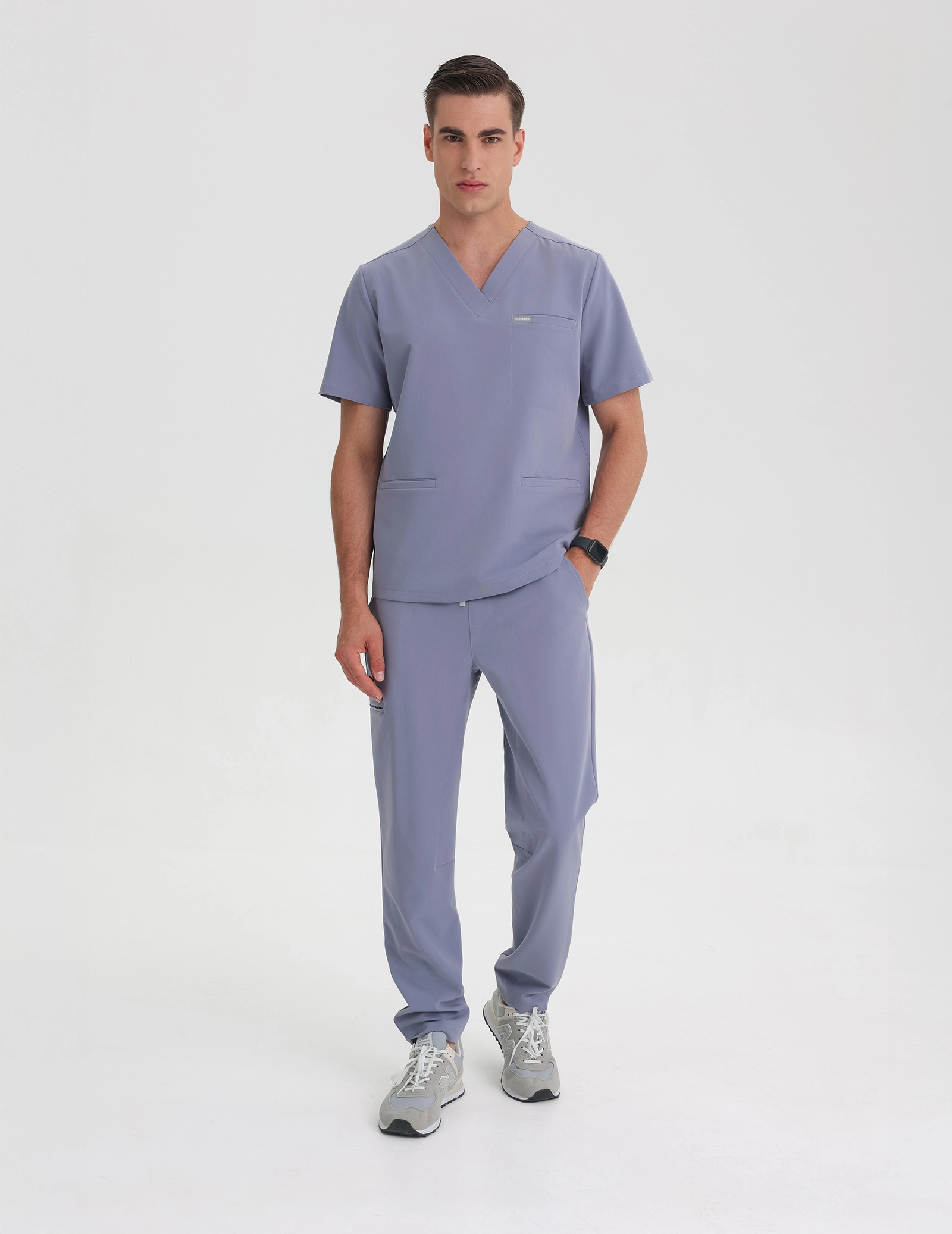 Birbal Medical Top - MILKY LAVENDER
