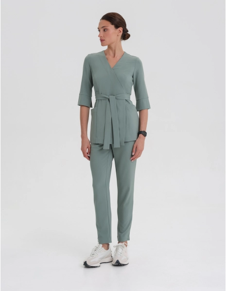 Rosalie tied medical Blouse...