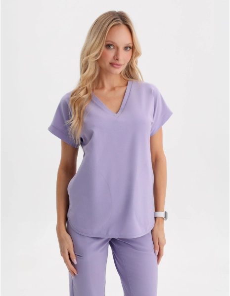 Kendall Women's Hoodie - PURPLE HEATHER