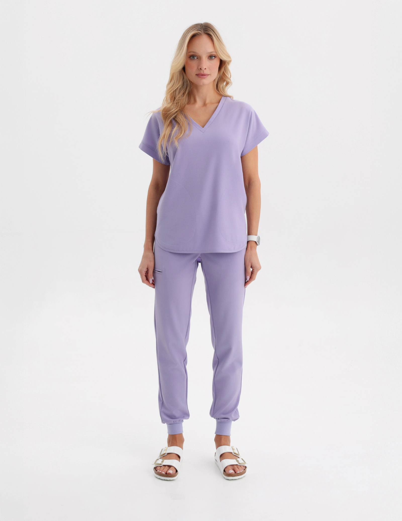 Kendall Women's Hoodie - PURPLE HEATHER