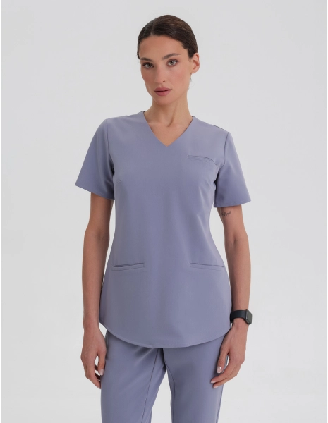 Grace Medical Sweatshirt - MILKY LAVENDER