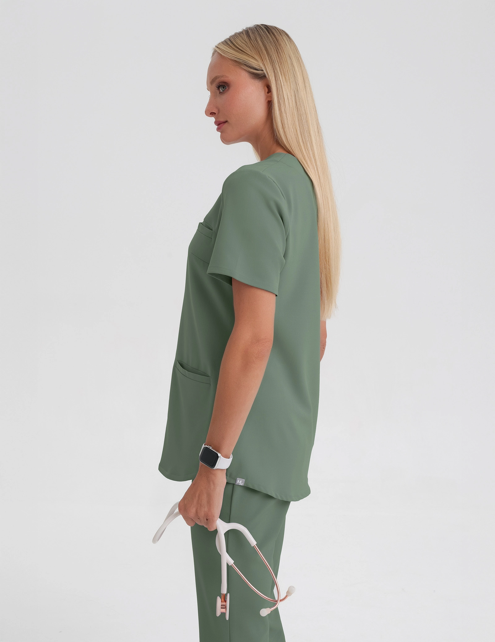 Women's Scrub Top Grace - KHAKI