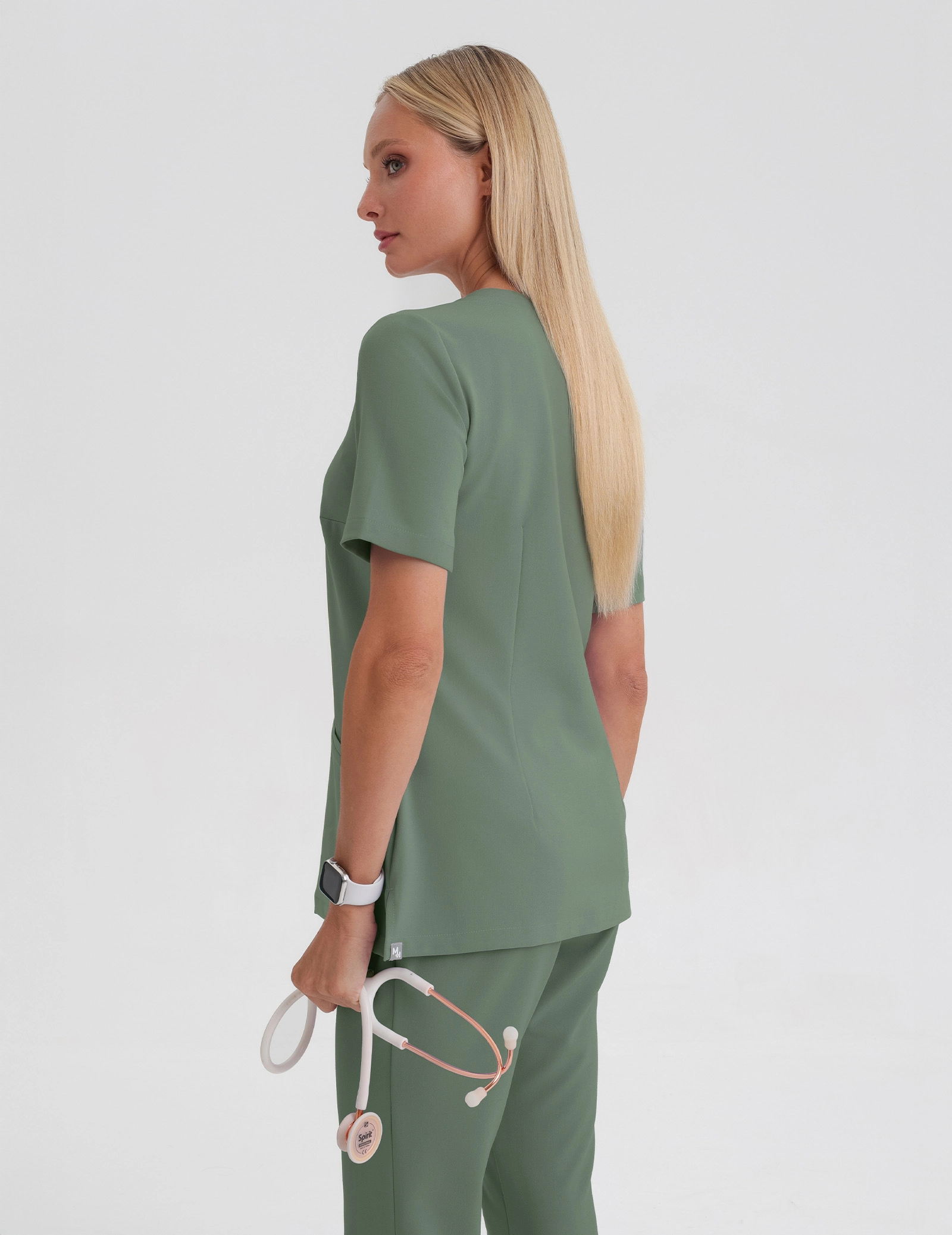 Medical Scrub Top Casy - KHAKI