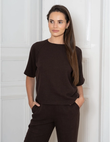 Women's Scrub Top Luna - DOLCE COCOA