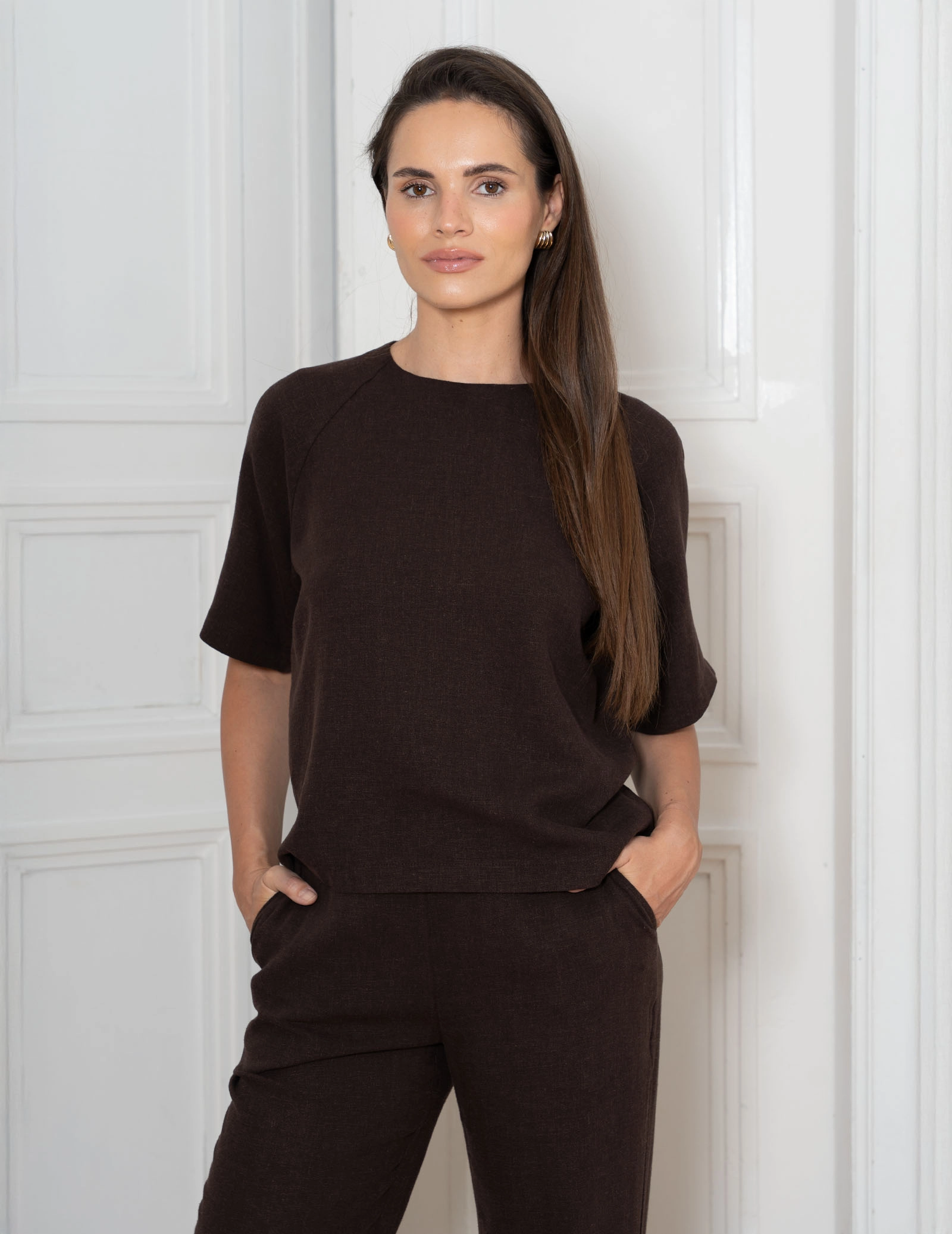 Women's Scrub Top Luna - DOLCE COCOA