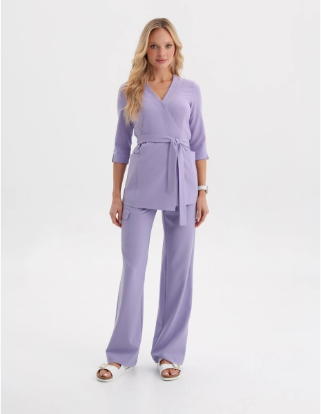 YOGA Pants - PURPLE HEATHER