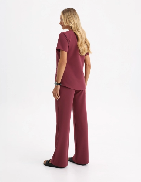 YOGA Pants - MULLED WINE