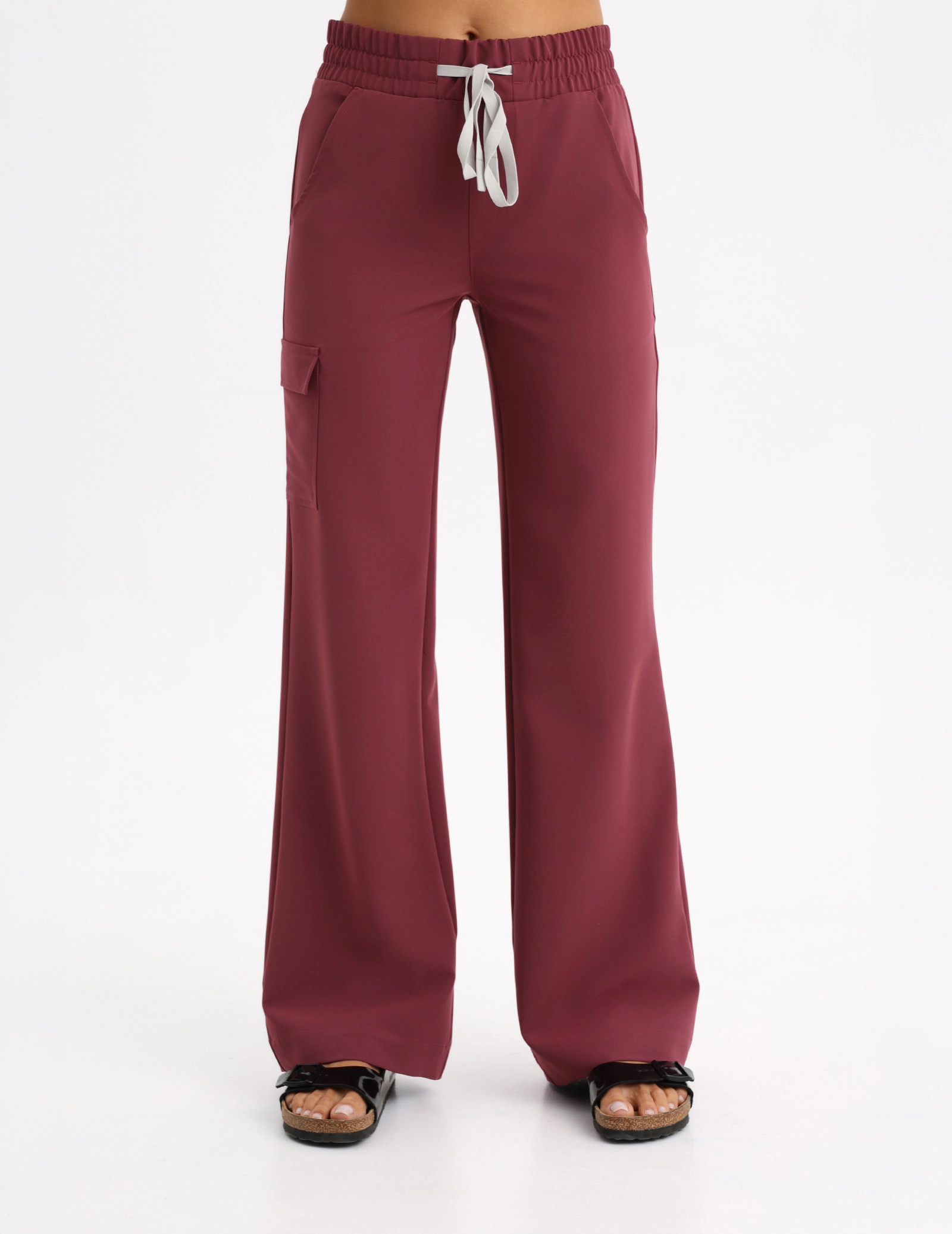 Women's Basic Scrub Pants - ROOIBOS TEA