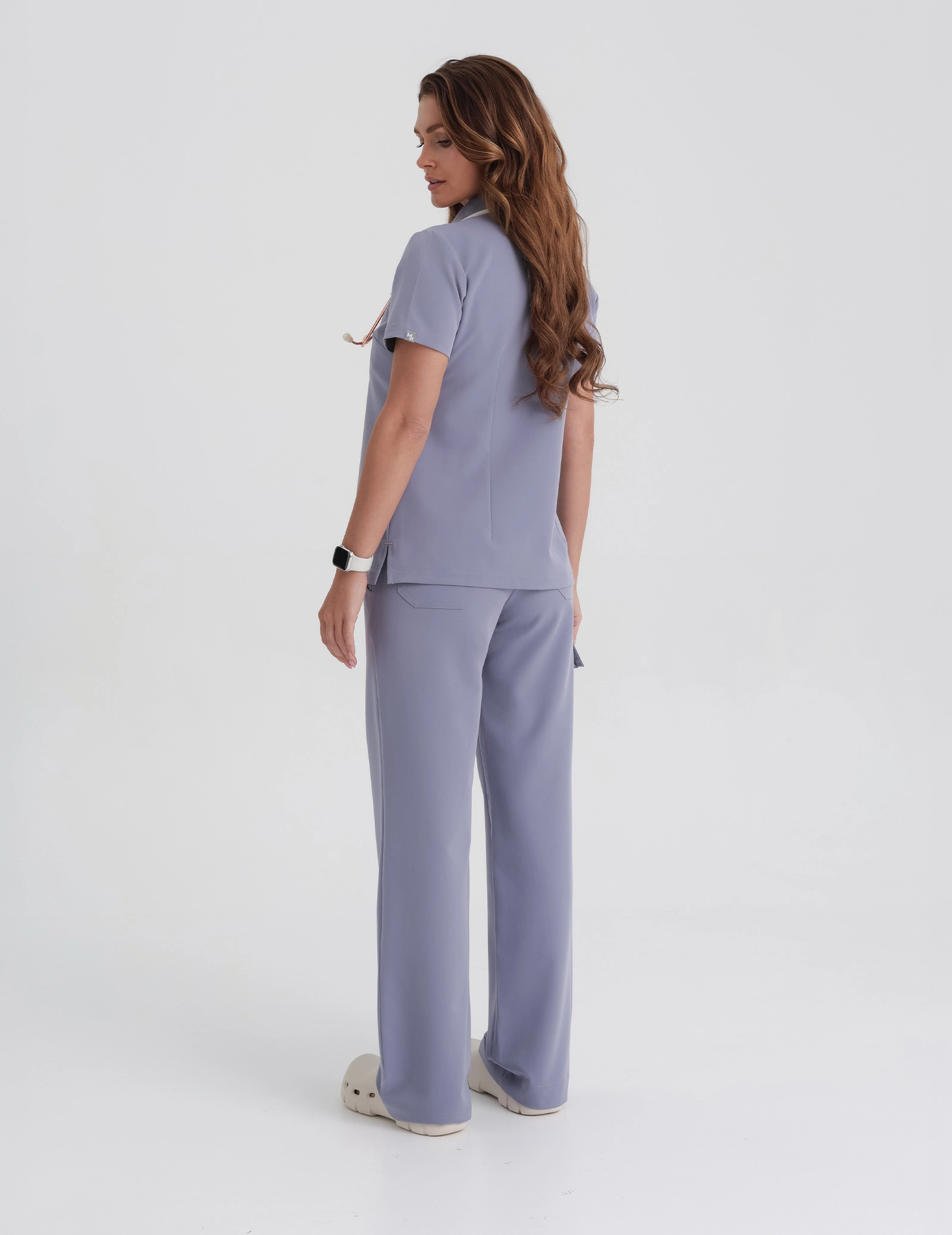 Women's Basic Scrub Pants - ROOIBOS TEA
