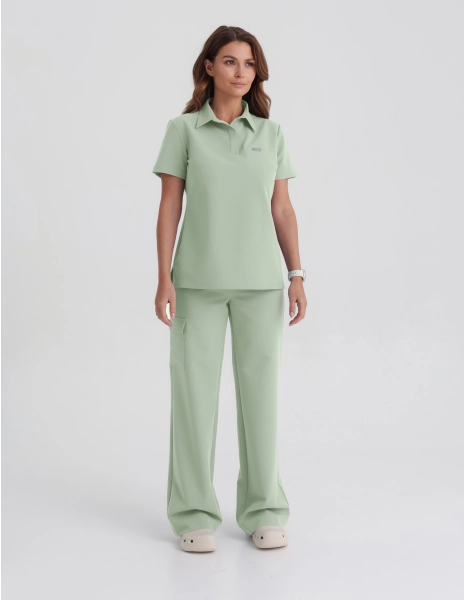 Women's Basic Scrub Pants - ROOIBOS TEA