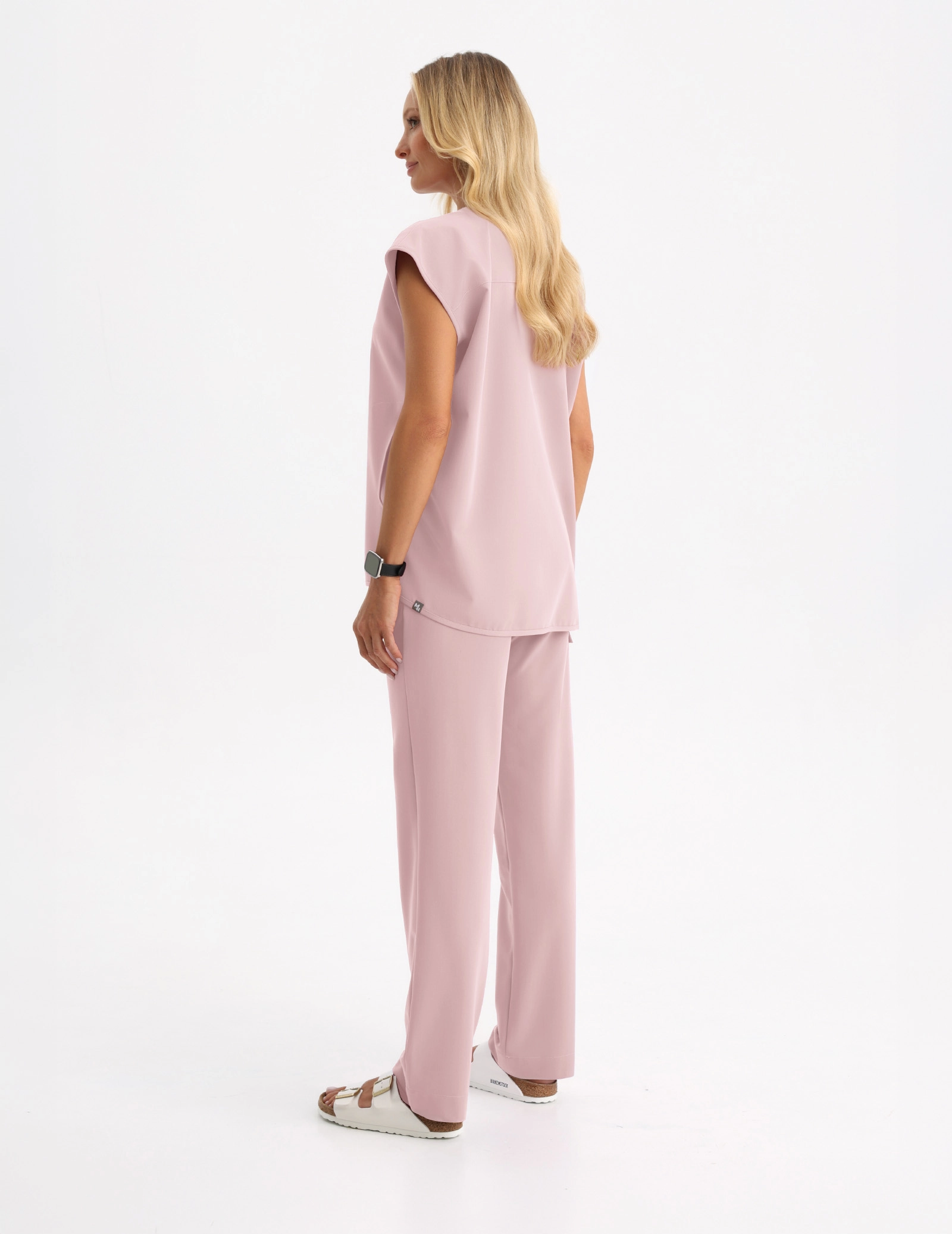 Women's Basic Scrub Pants - ROOIBOS TEA