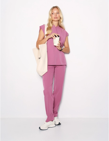 Women's Basic Scrub Pants - ROOIBOS TEA