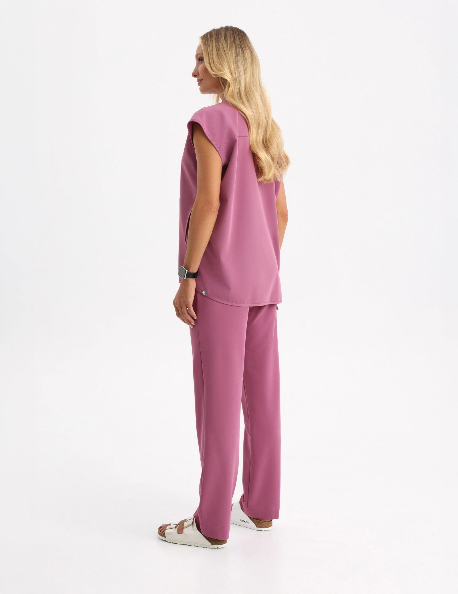 Women's Basic Scrub Pants - ROOIBOS TEA