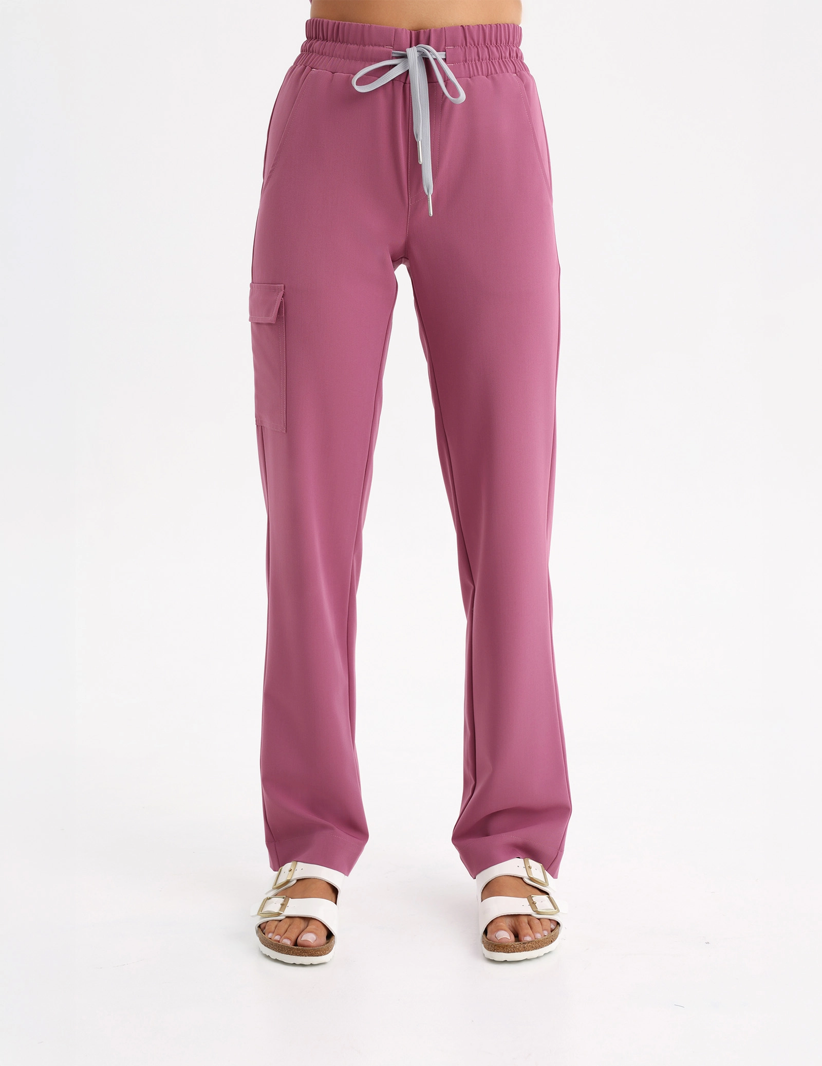 Women's Basic Scrub Pants - ROOIBOS TEA