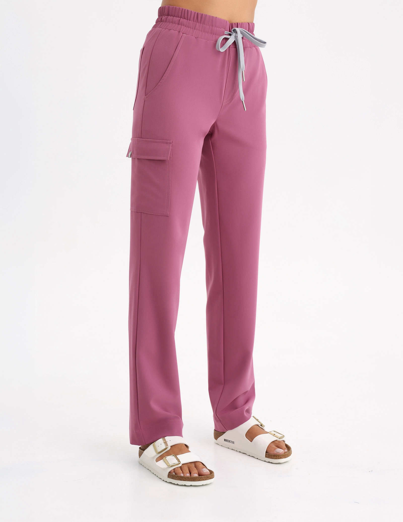 Women's Basic Scrub Pants - ROOIBOS TEA