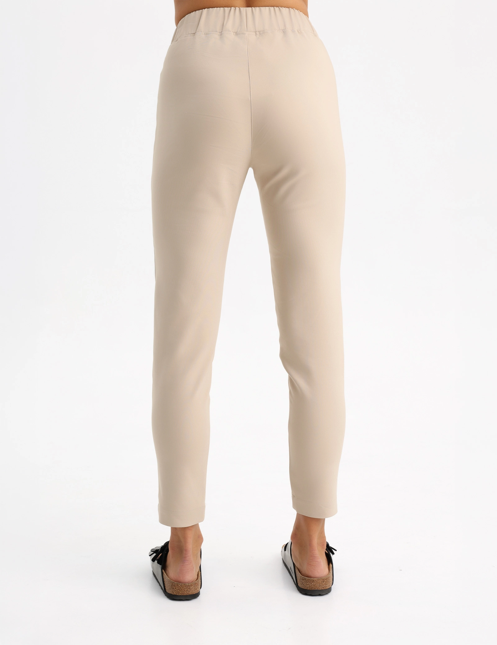 Women's Medical Scrub Pants Slim Fit- Nude
