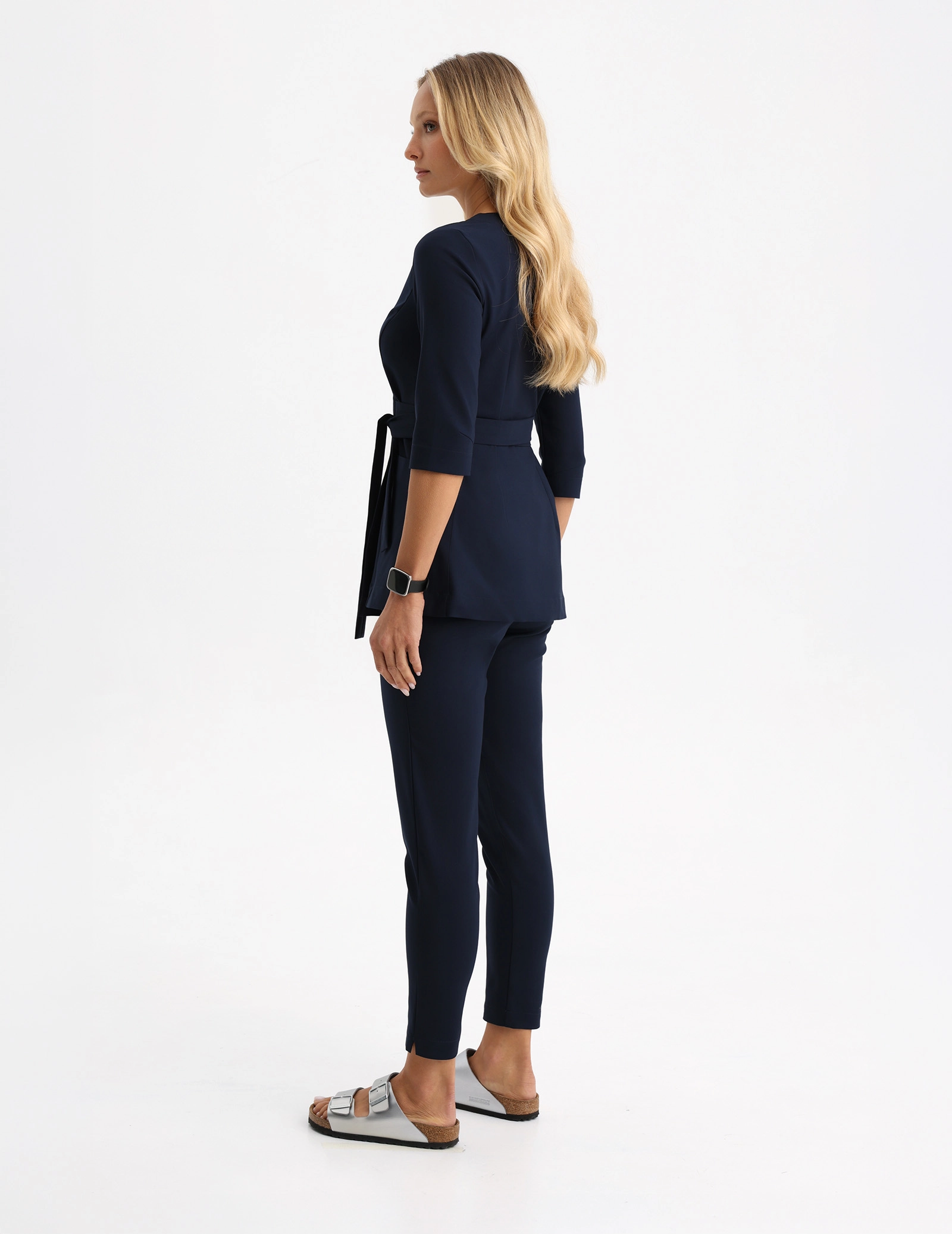 Women's Medical Scrub Pants Slim Fit - NAVY
