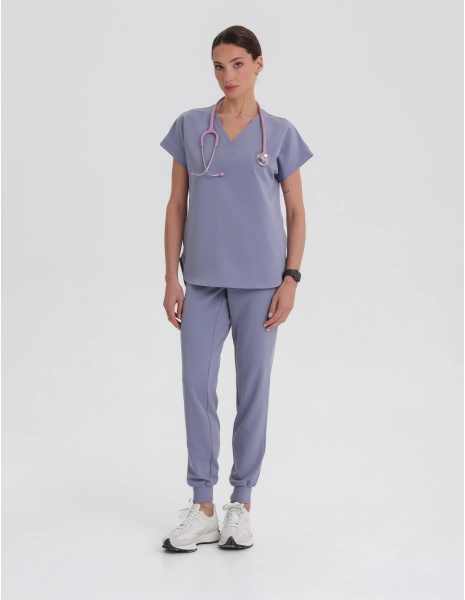 Women's Jogger Scrub Pants MILKY LAVENDER