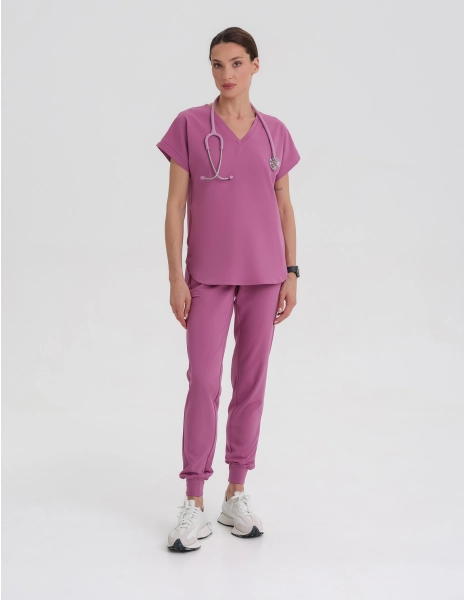 Women`s Jogger Pants - BERRY SHAKE