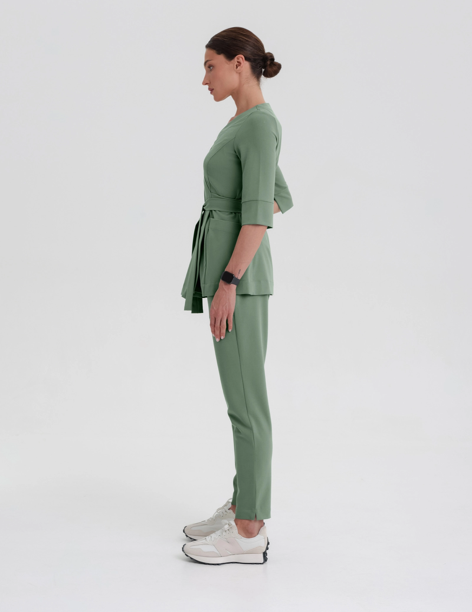 Women's Basic Scrub Pants - KHAKI