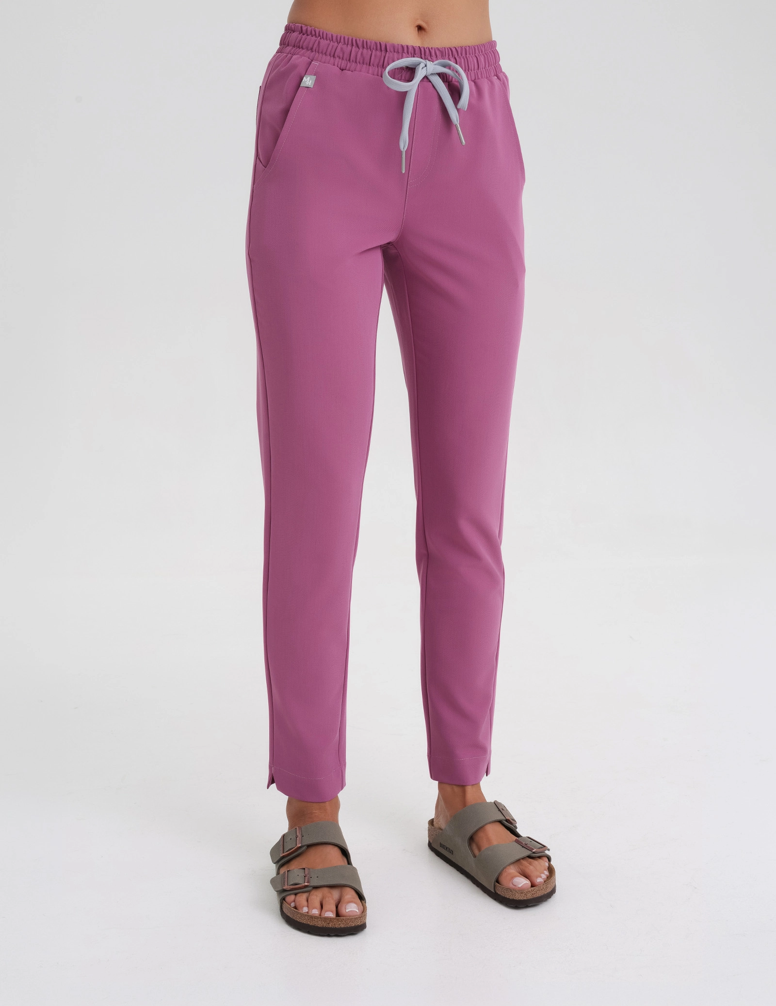 Basic Women`s Pants - BERRY SHAKE