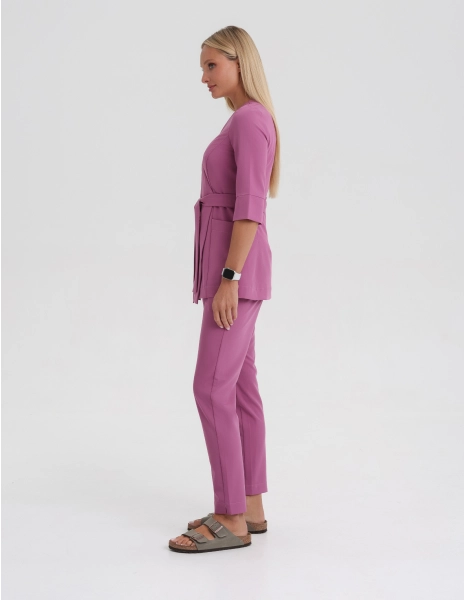Basic Women`s Pants - BERRY...