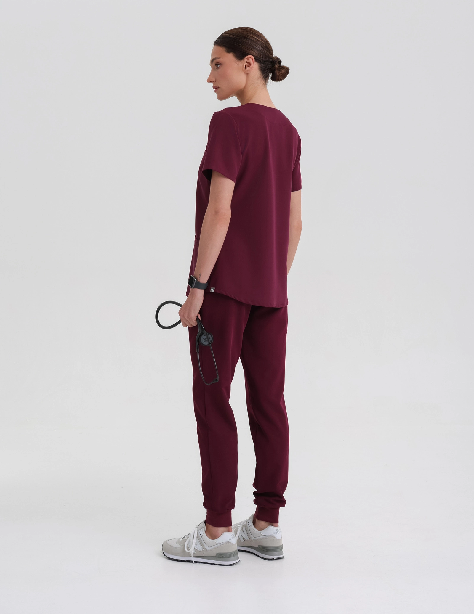 Grace Medical Hoodie - BURGUNDY