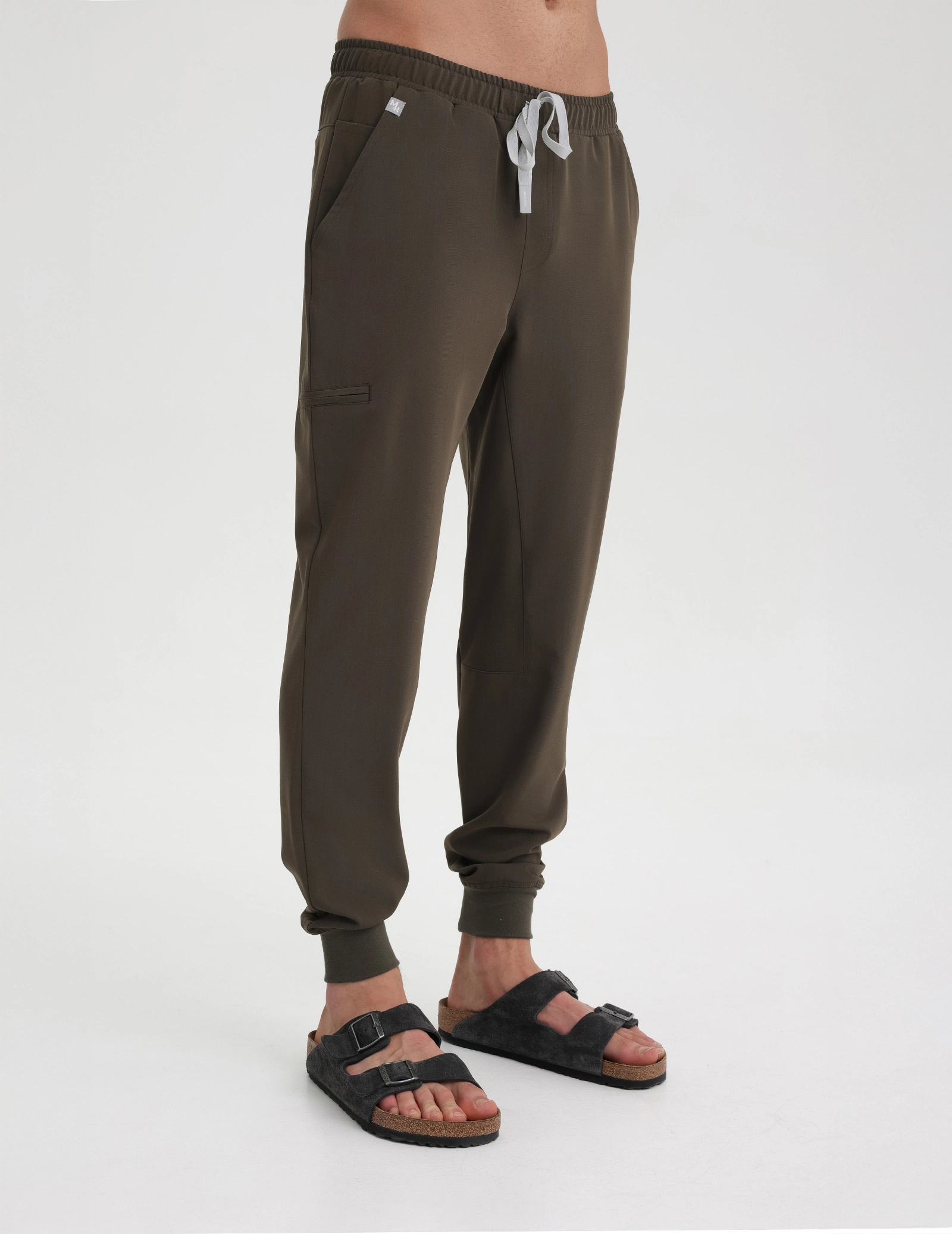 Men's Joggers Pants - OLIVE NIGHT