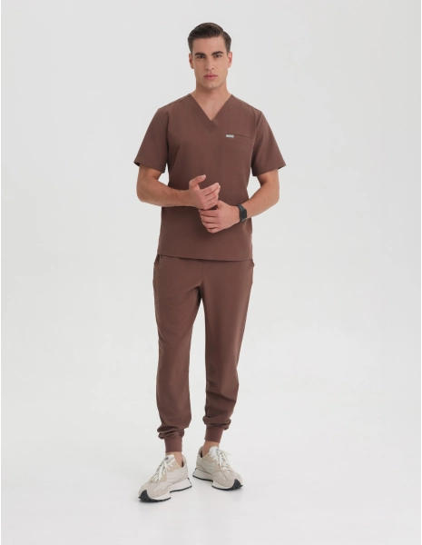 Men's Jogger Scrub Pants - ROOIBOS TEA