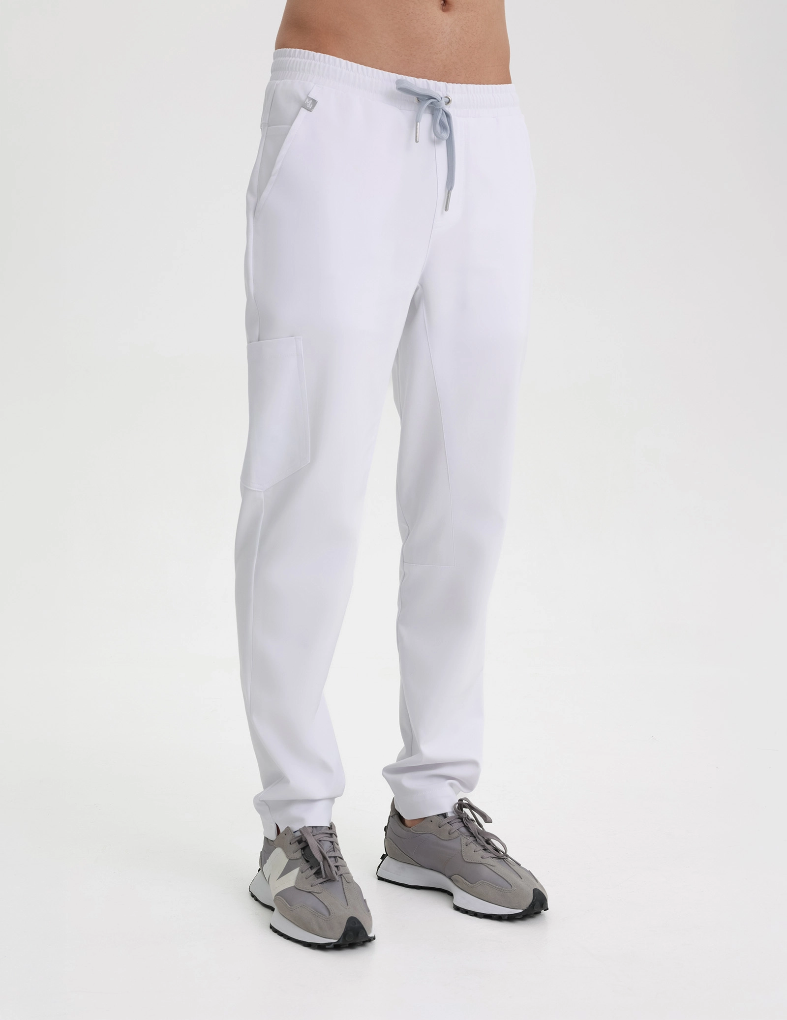 Men's Basic Pants - White