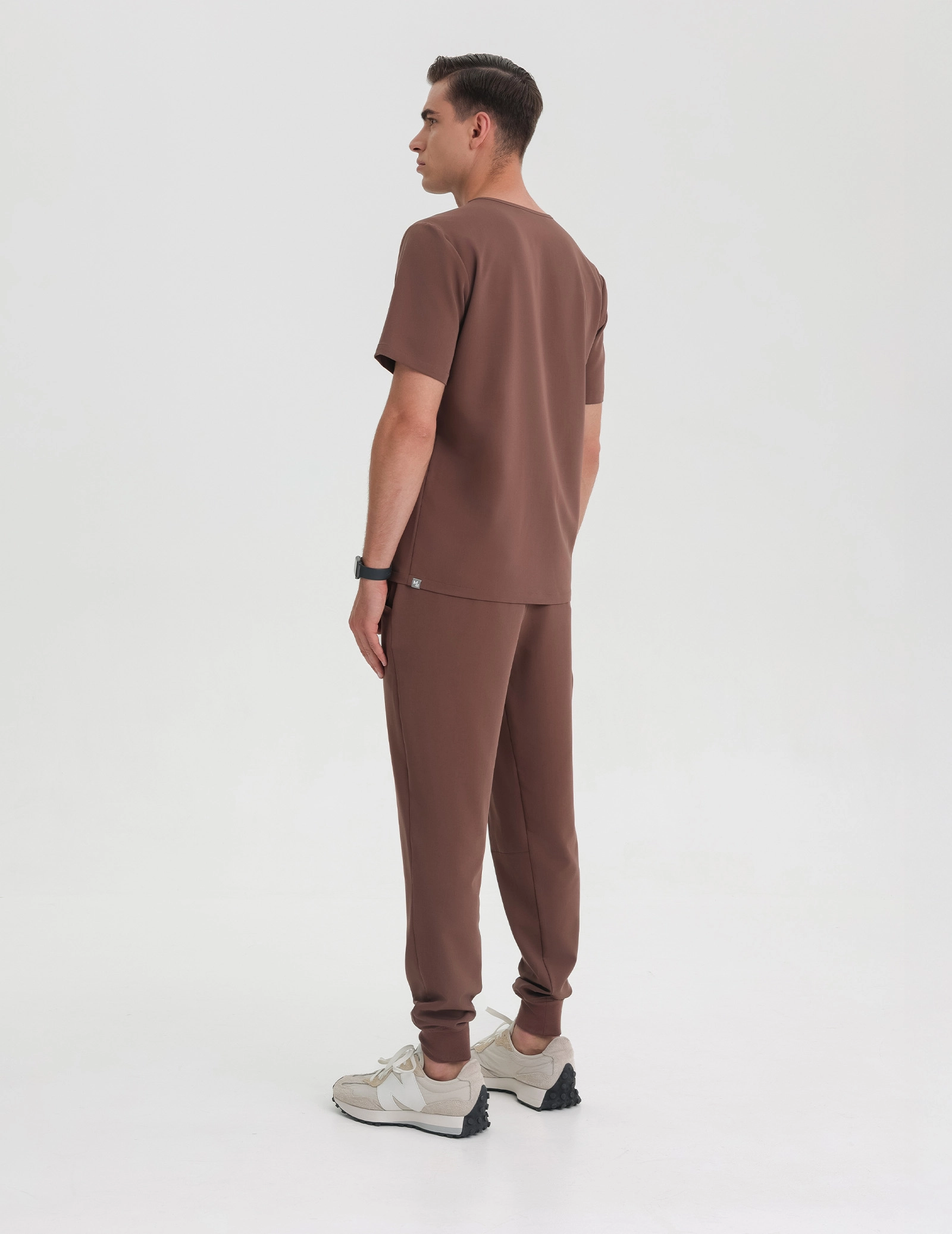 Birbal Medical Top - MILKY BROWN