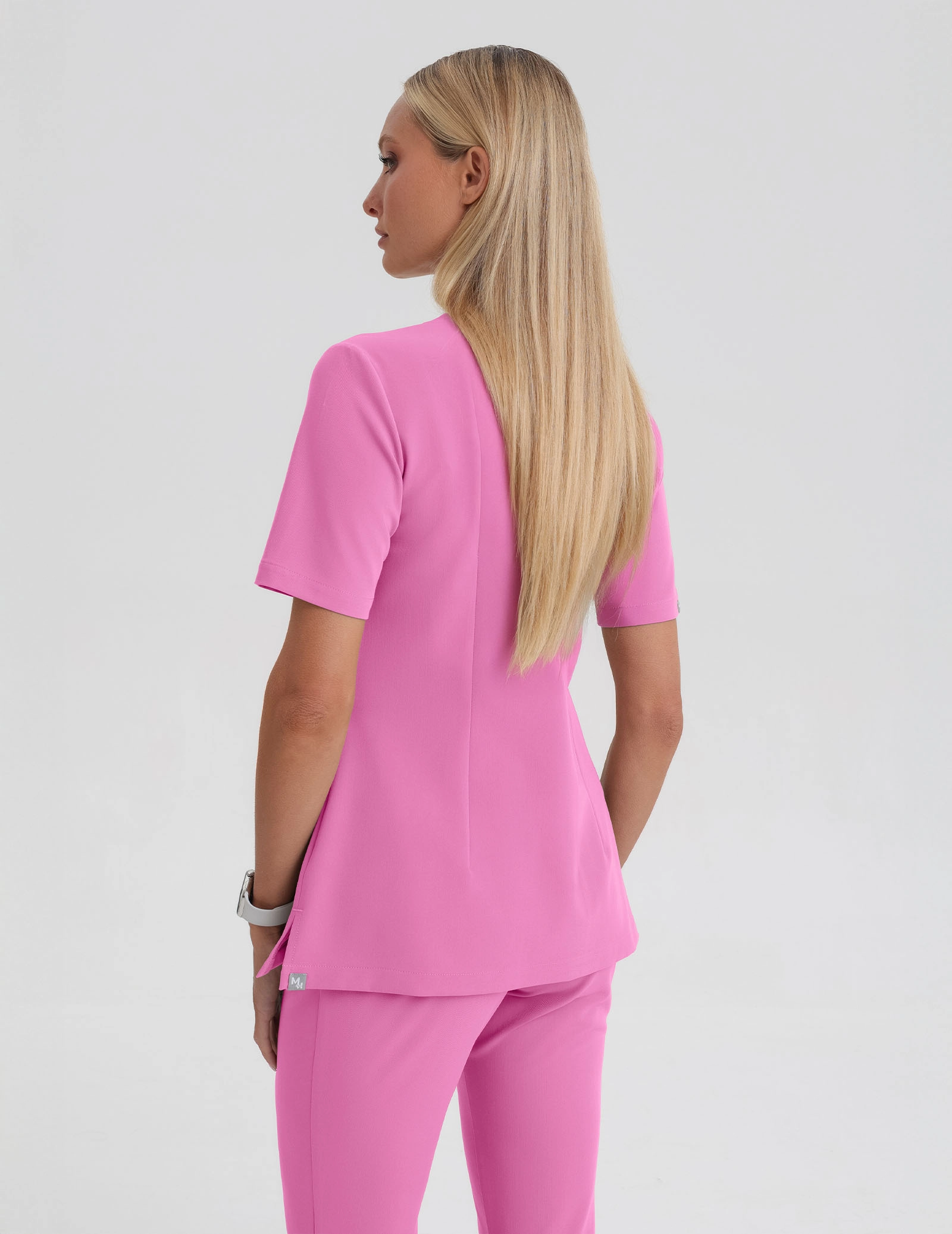 Medical Scrub Top Casy - HOT PINK