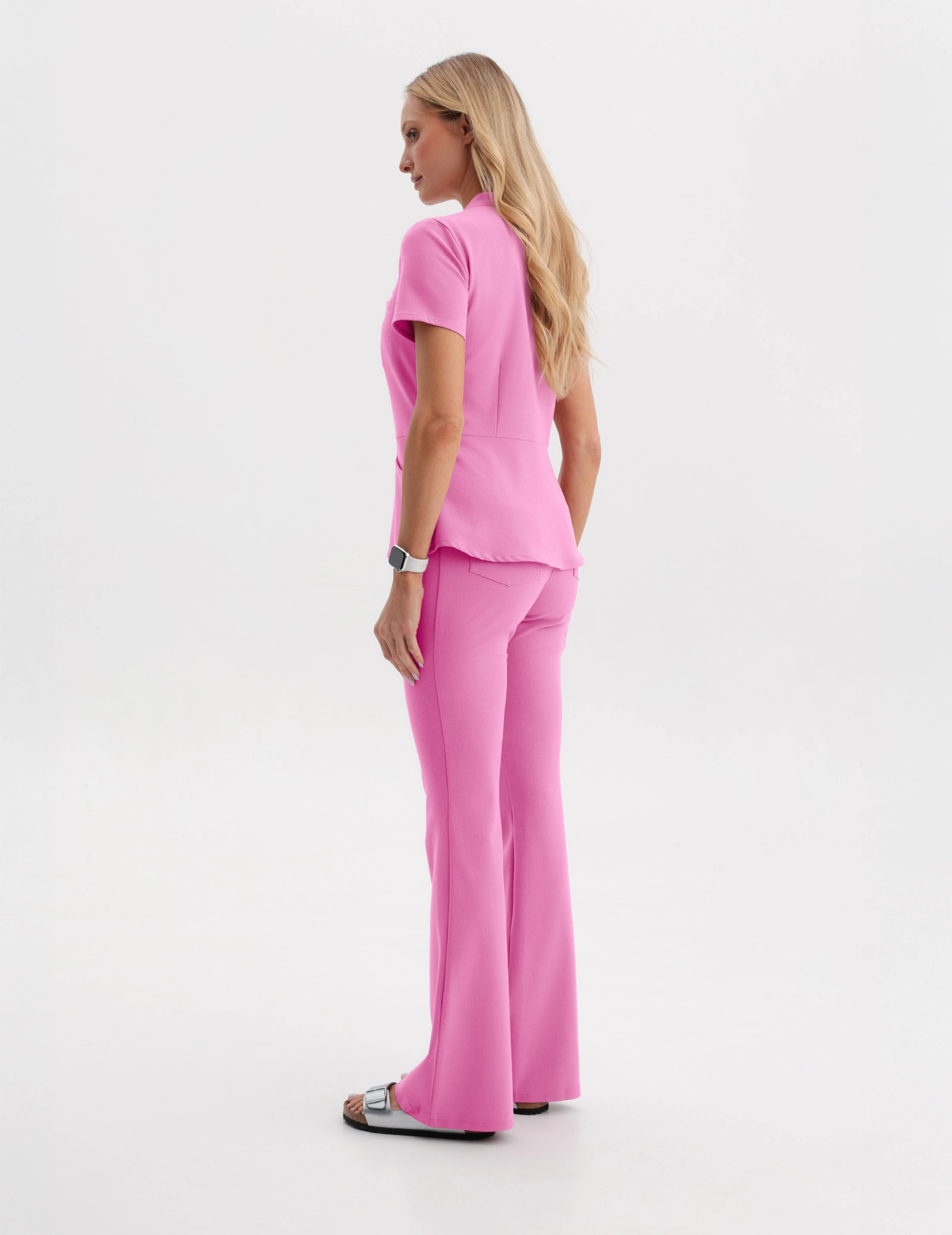 Medical Scrub Top Kori - HOT PINK