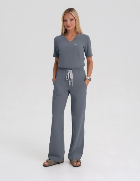 Women's Medical Scrub Pants Yoga - STORMY