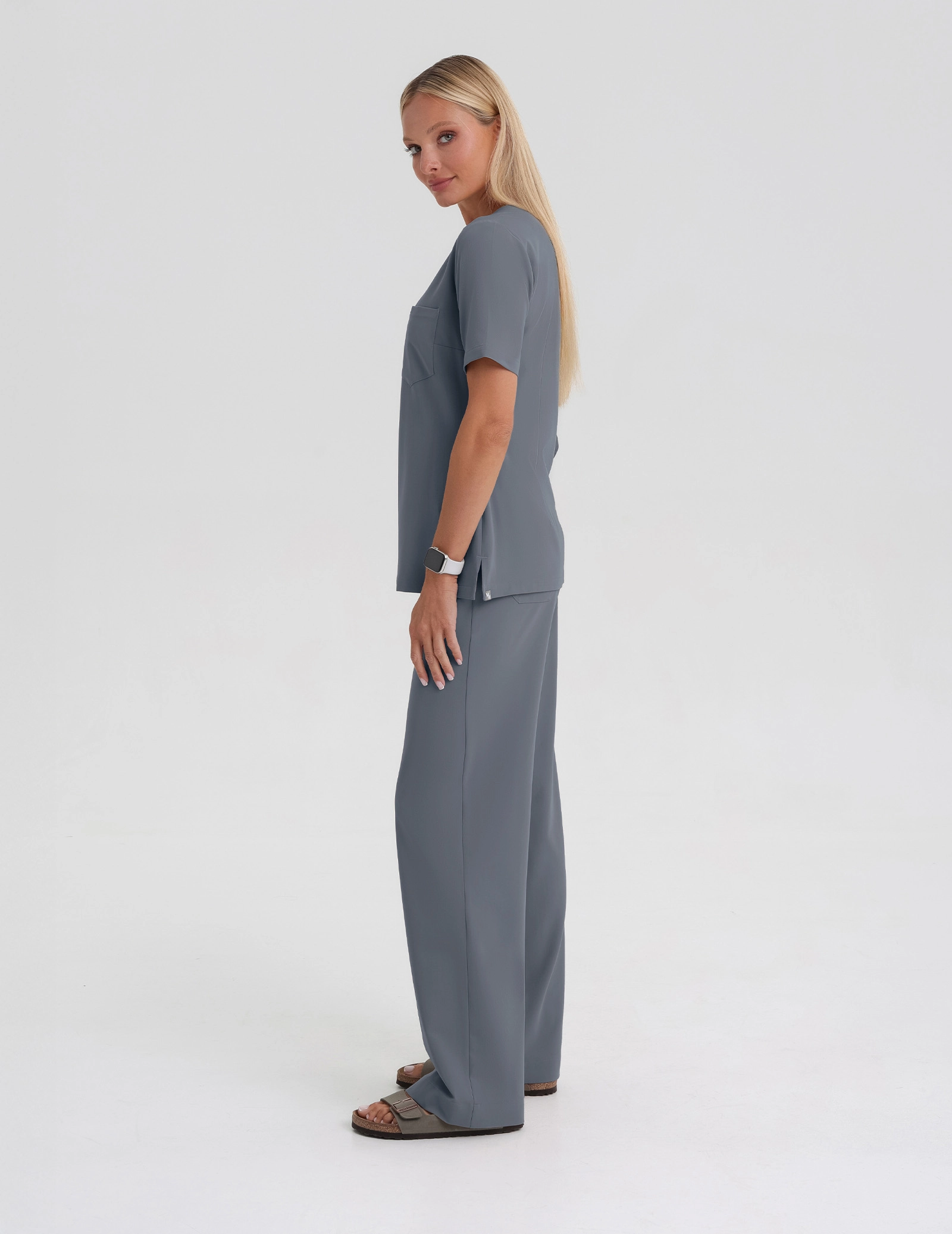 Women's Medical Scrub Pants Yoga - STORMY