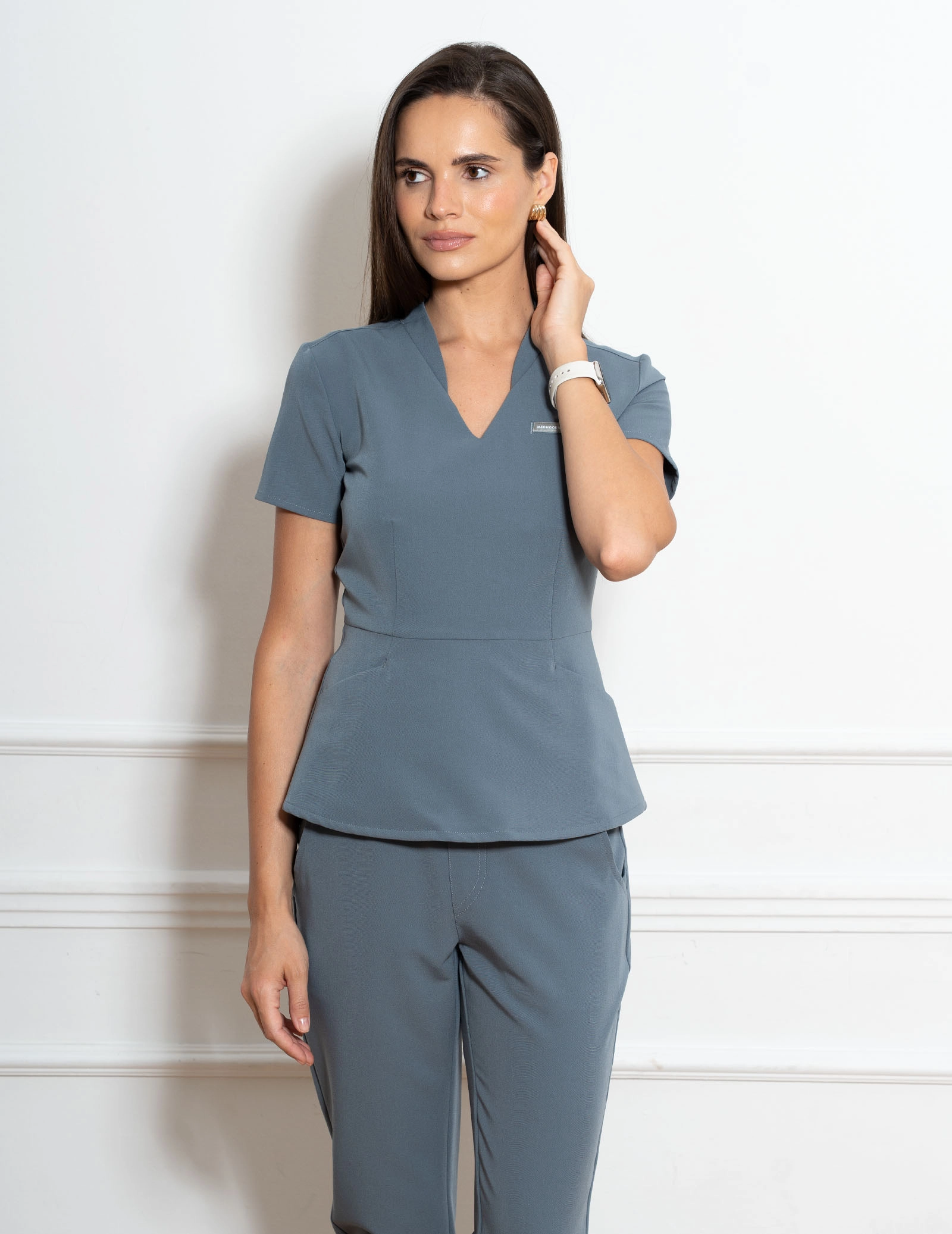 Medical Scrub Top Kori - STORMY