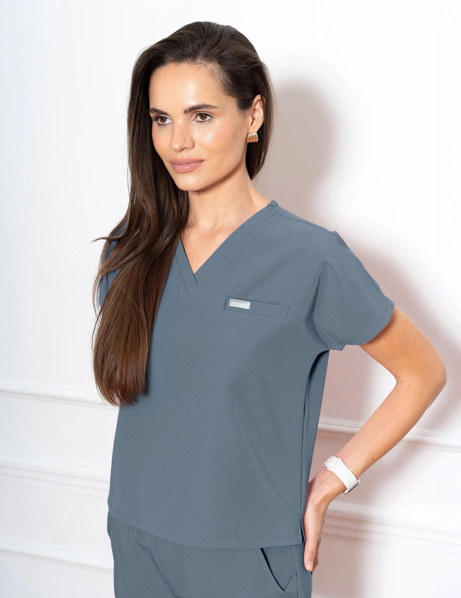 Medical Scrub Top Vessa - STORMY