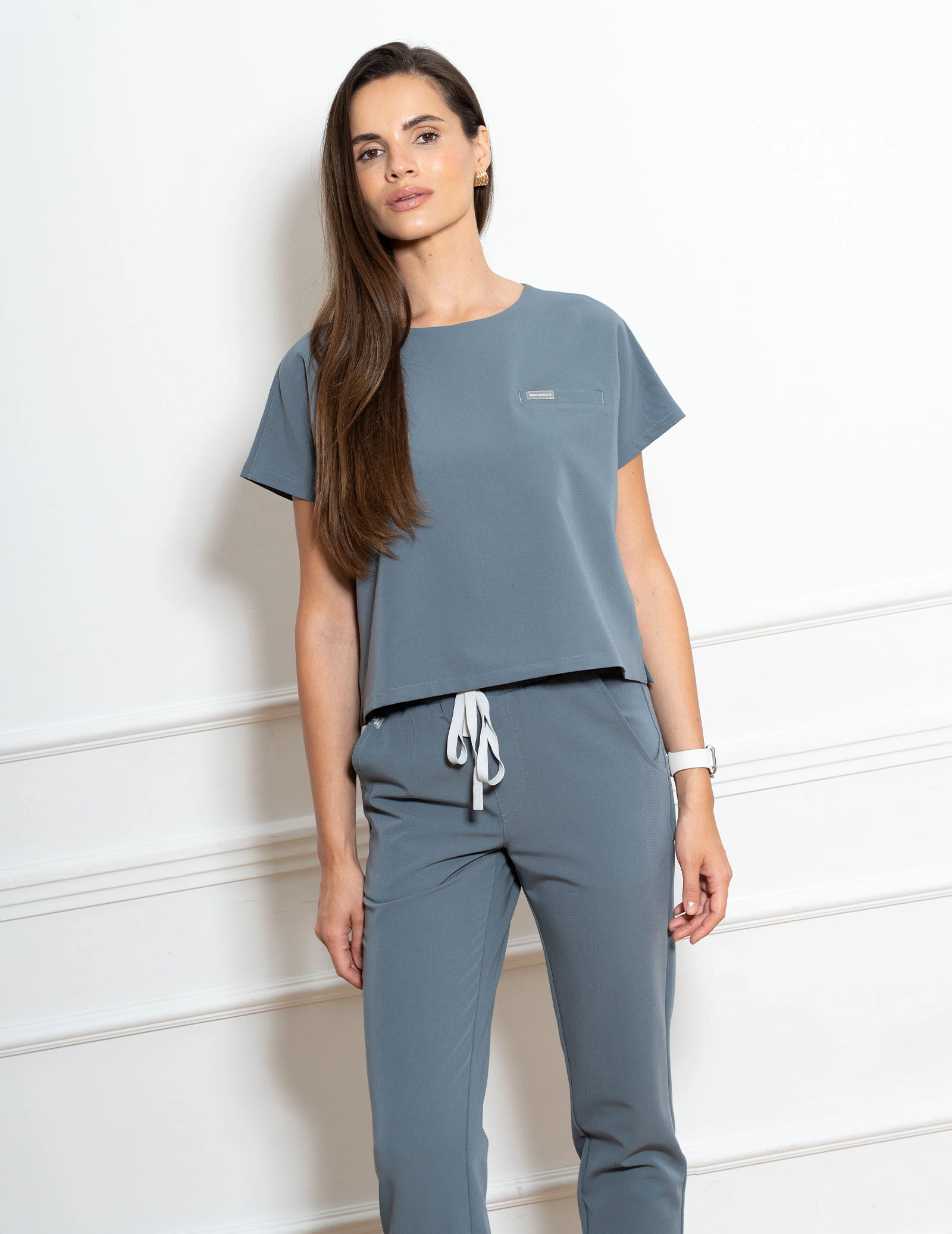 Medical Scrub Top Alisse - STORMY