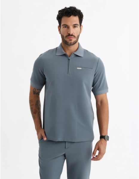 Men's Medical Polo Scrub...