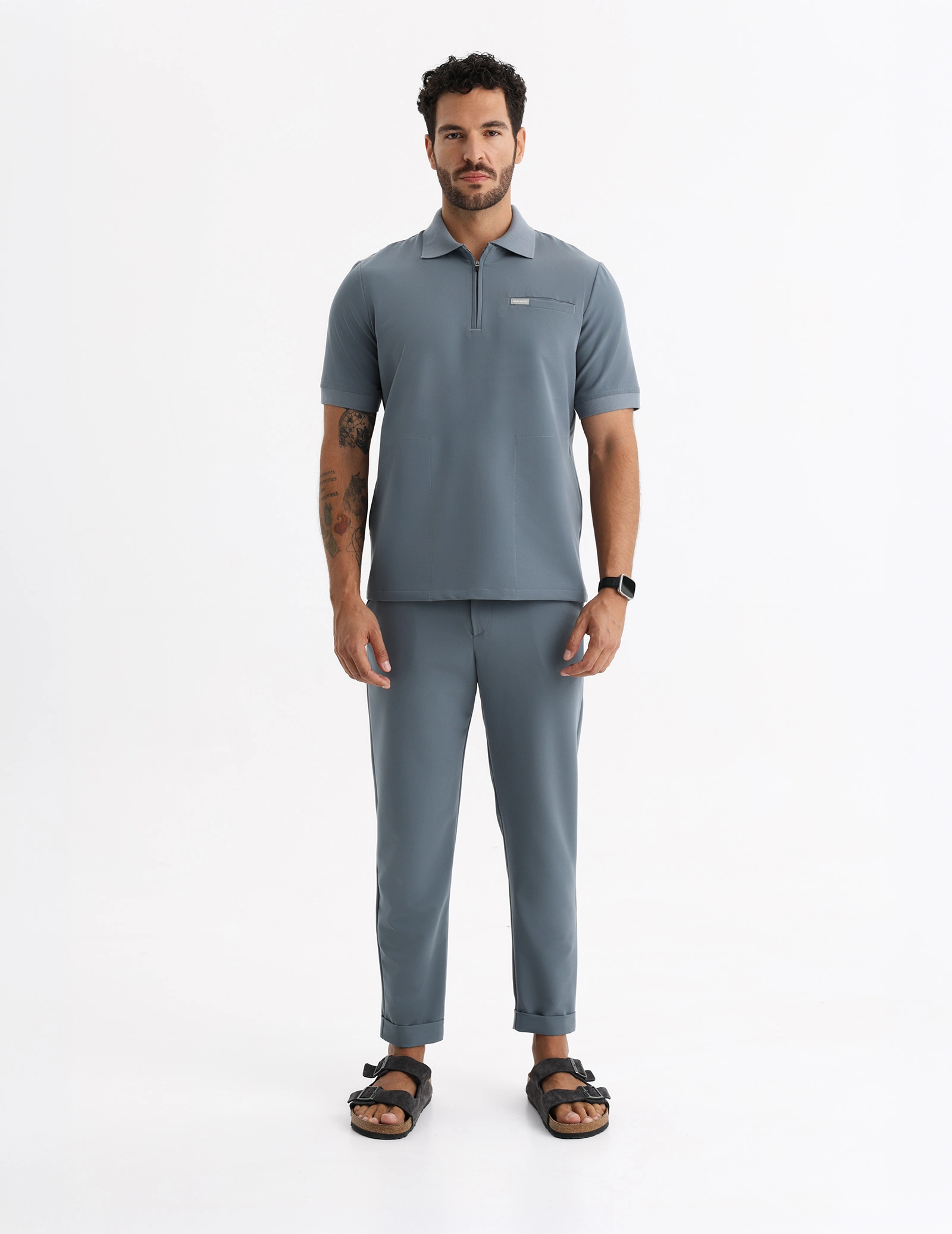 Men's Medical Scrub Chino - STORMY
