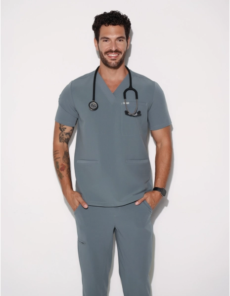 Medical Scrub Top Birbal - STORMY
