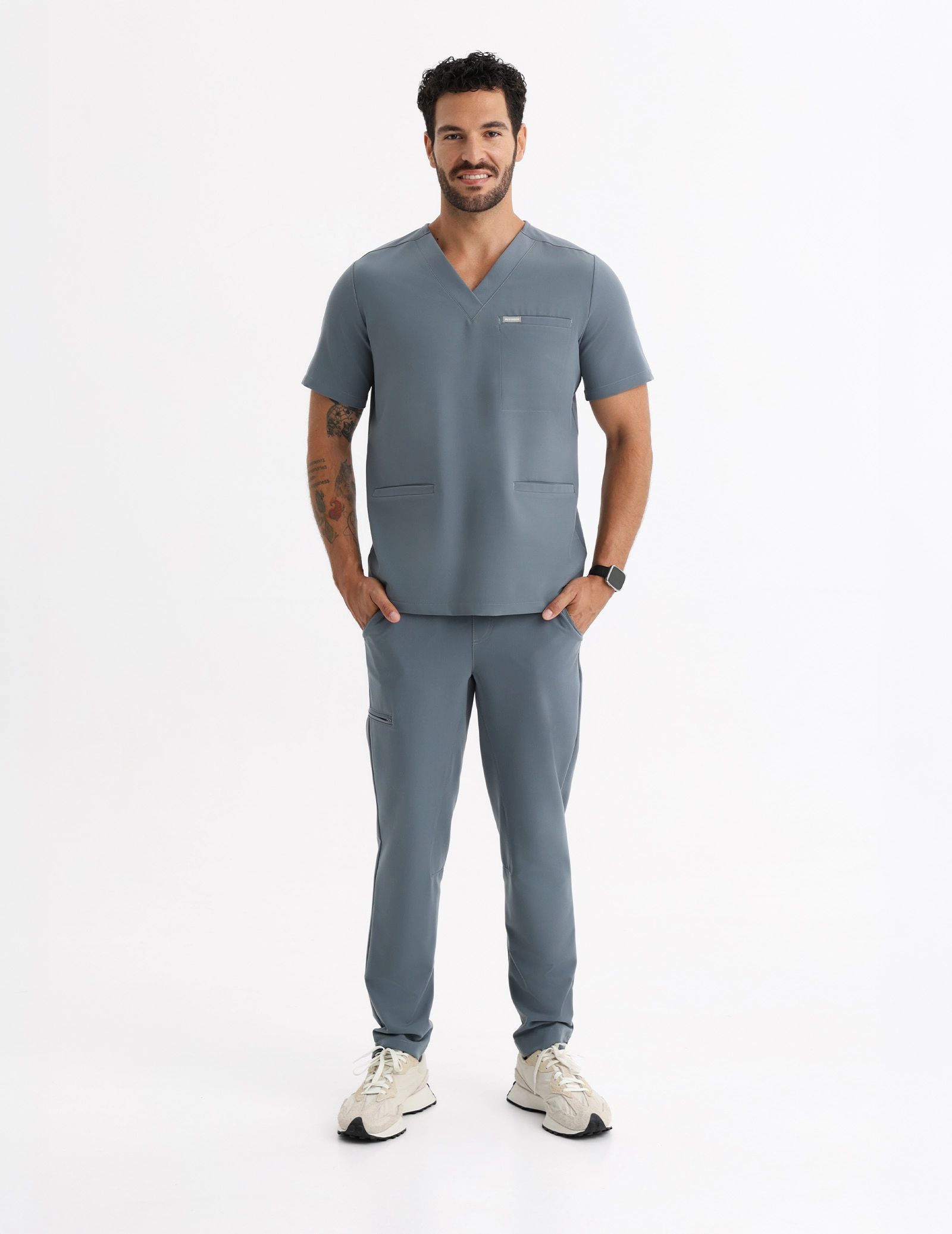 Medical Scrub Top Birbal - STORMY