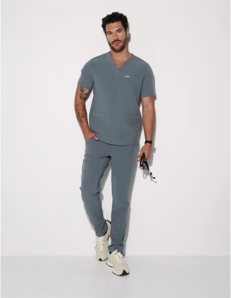 Men's Medical Scrub Pants Basic - STORMY