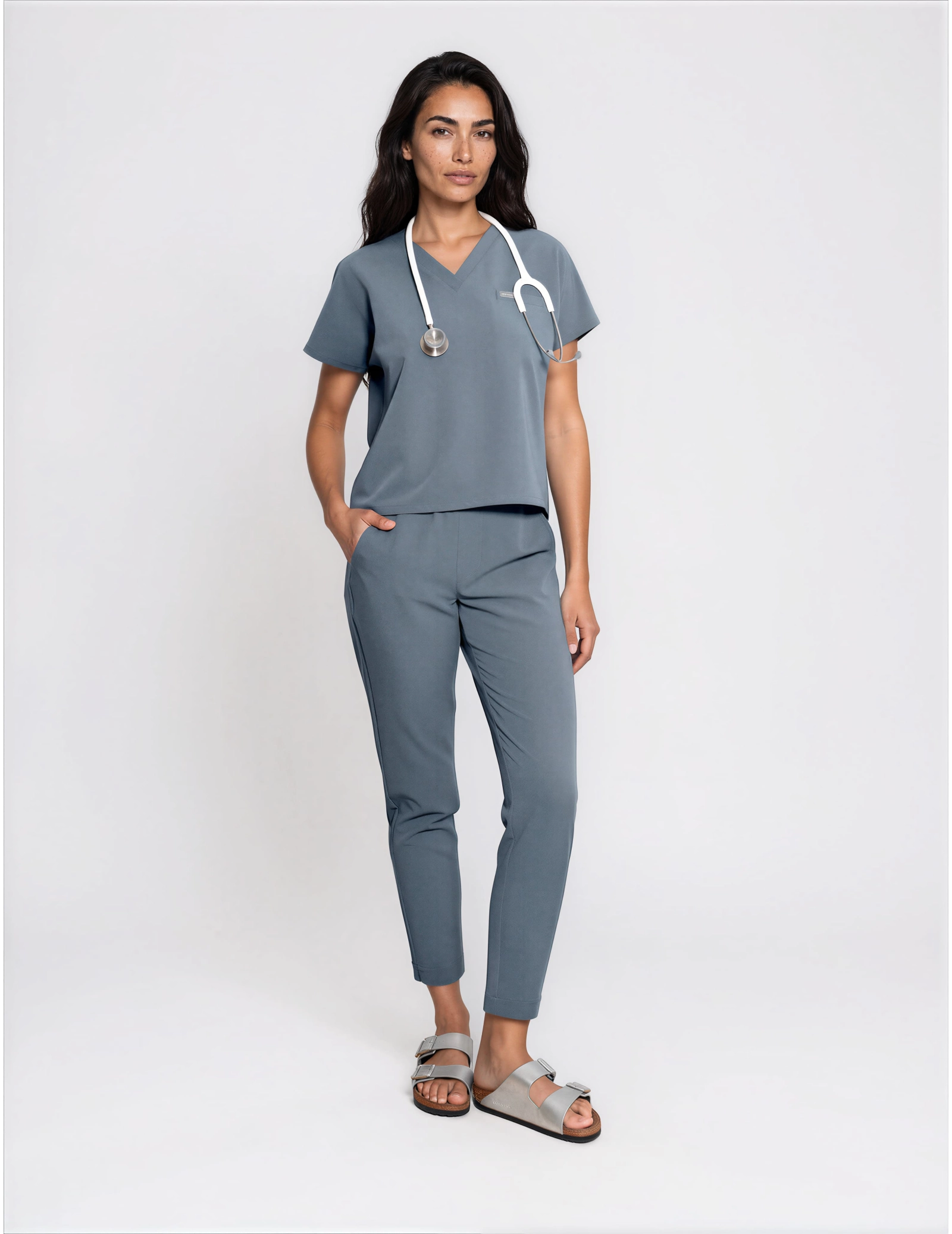 Medical Scrub Top Vessa - STORMY