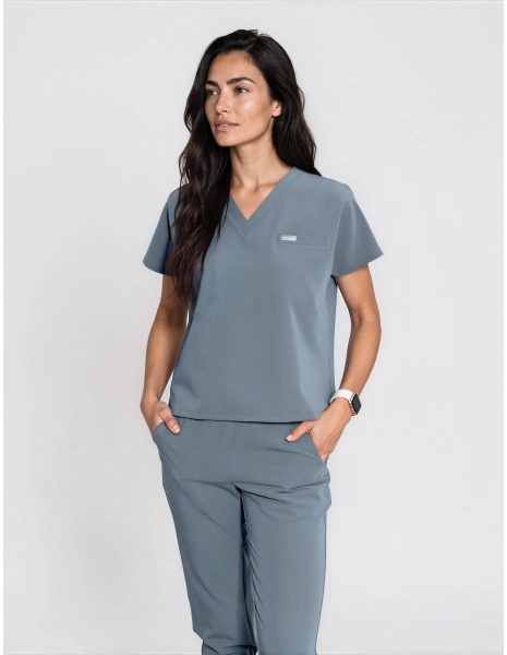 Medical Scrub Top Vessa - STORMY